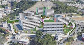 写真：真地市営住宅全体