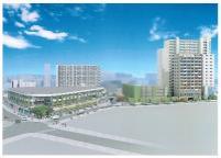 写真：農連市場地区防災街区整備事業