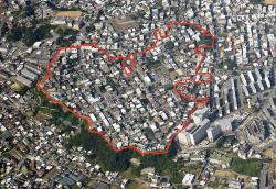 宇栄原南地区上空写真