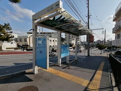 写真：バス停上屋　松川西 1