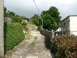 写真：首里金城地区（整備前）