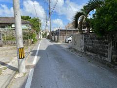 写真：古波蔵上線（整備前）