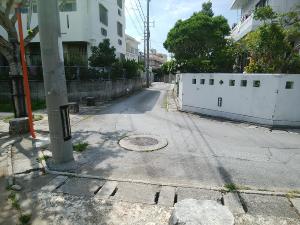 写真：安謝中央線2（整備前）