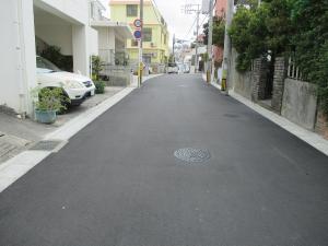 写真：安謝小学校北側線2（整備後）