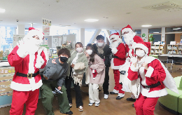 写真:チャリティーサンタ