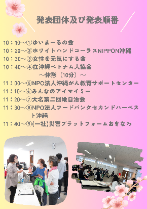 写真：令和5年度なは市民活動支援事業助成金成果発表＆交流会チラシ2