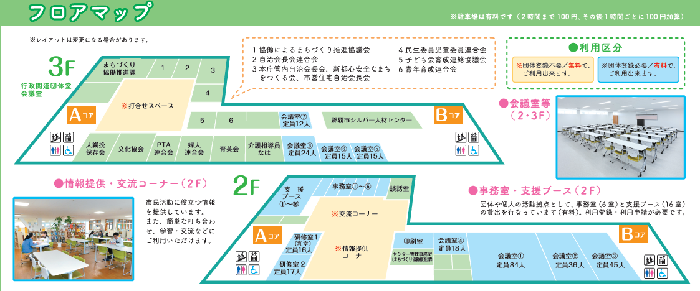 イラスト：フロアマップ