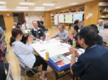 写真：大名小学校区ワークショップ1