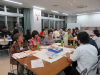 写真：小禄南小学校区ワークショップ1