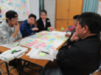 写真：首里三ヶ城南校区ワークショップ1