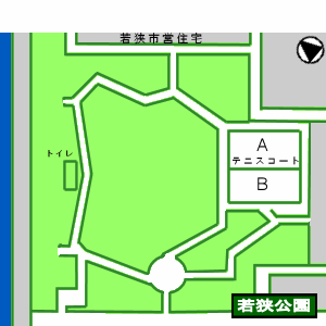 若狭公園内地図