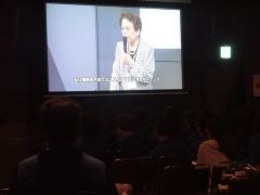 写真:元ひめゆり学徒の講話