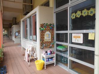 写真：教室入口