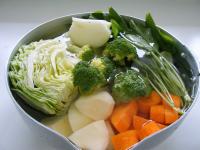 写真:野菜スープ