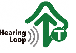 イラスト：ヒアリングループマークのロゴ