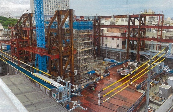 工事進捗写真　令和4年5月2日撮影1