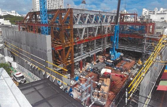 工事進捗写真　令和4年6月2日撮影1