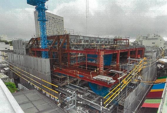 工事進捗写真　令和4年7月2日撮影1