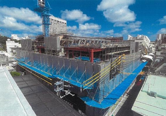 工事進捗写真　令和4年8月2日撮影1