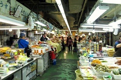 写真：生鮮部の様子