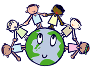 イラスト：国際交流のイメージ