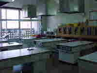 写真：実習室（調理）