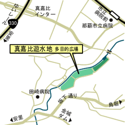 ちゅらティーダスポーツ広場詳細地図