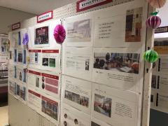 写真：パネル展の様子