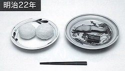 写真：明治22年の給食