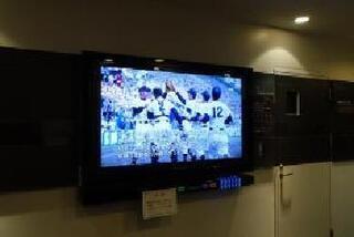 写真：テレビモニター