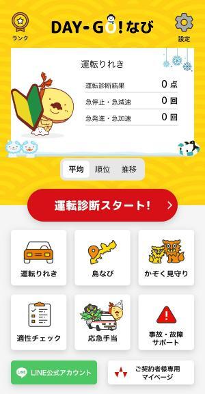 画面：DAY-GO!なび