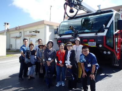 写真：視察研修の様子