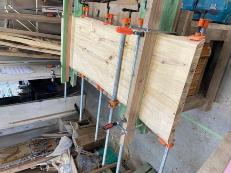 写真：リュウキュウマツベンチ製作6