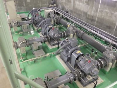 写真：ポンプ場