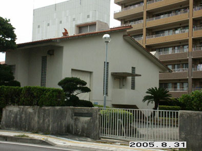 写真：赤嶺汚水中継ポンプ場　外観