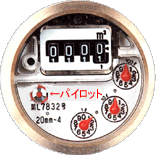 写真：メーターのパイロット