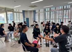 写真:おもろまち自治会のようす