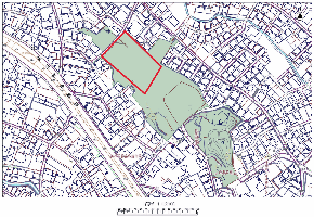 地図：虎瀬公園　整備箇所