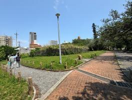 写真：那覇ふ頭前緑地　整備前