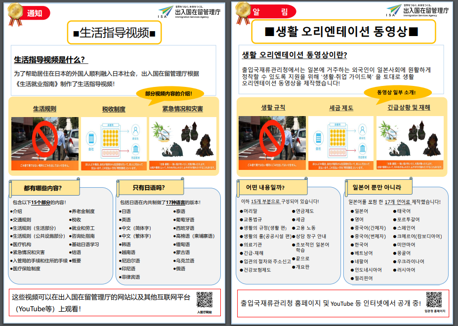 Flyer photo：Videos for the Daily Life Orientation 4