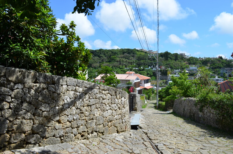 首里金城町の石畳の画像