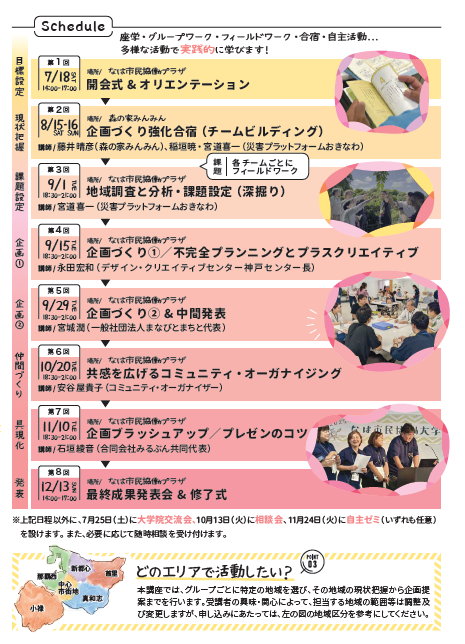 講座スケジュール