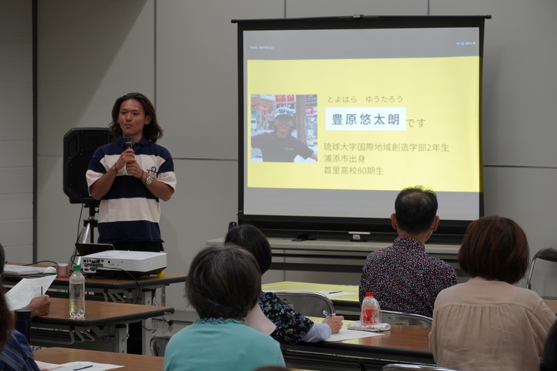 平和朗読会　ゆうたろうさん