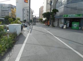 久茂地道路整備前