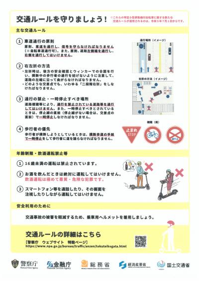 乗る方向けチラシ　裏