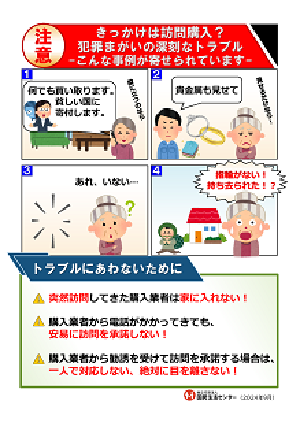 きっかけは訪問購入