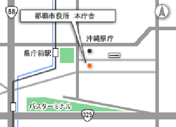 本庁舎　地図