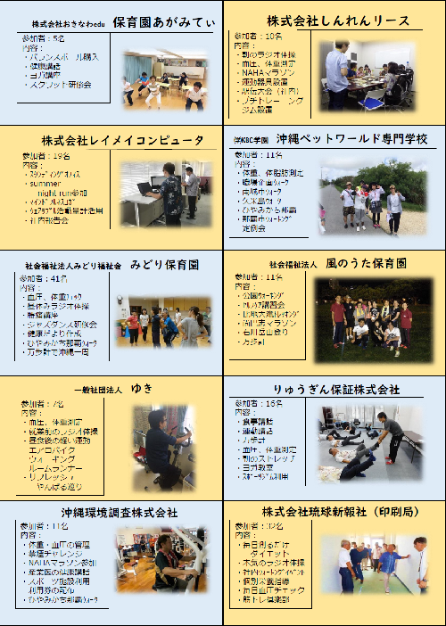 平成29年頑張る職場健康チャレンジ報告会チラシ