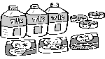 非常食のイラスト