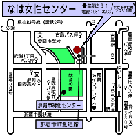 女性センターの地図